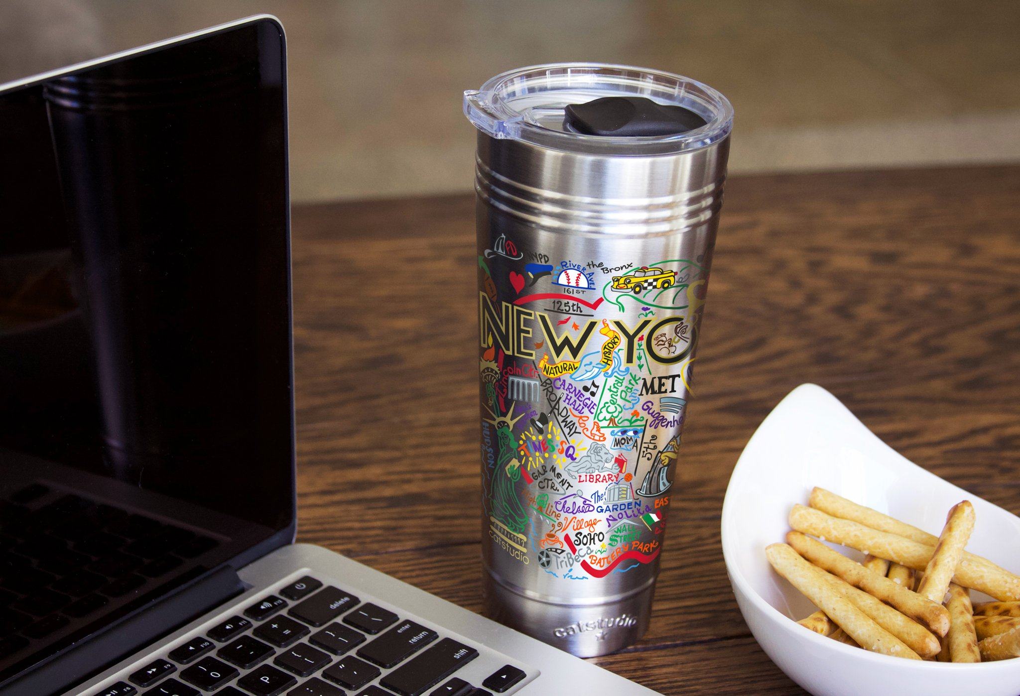 New Jersey Thermal Tumbler  Geography Collection by catstudio