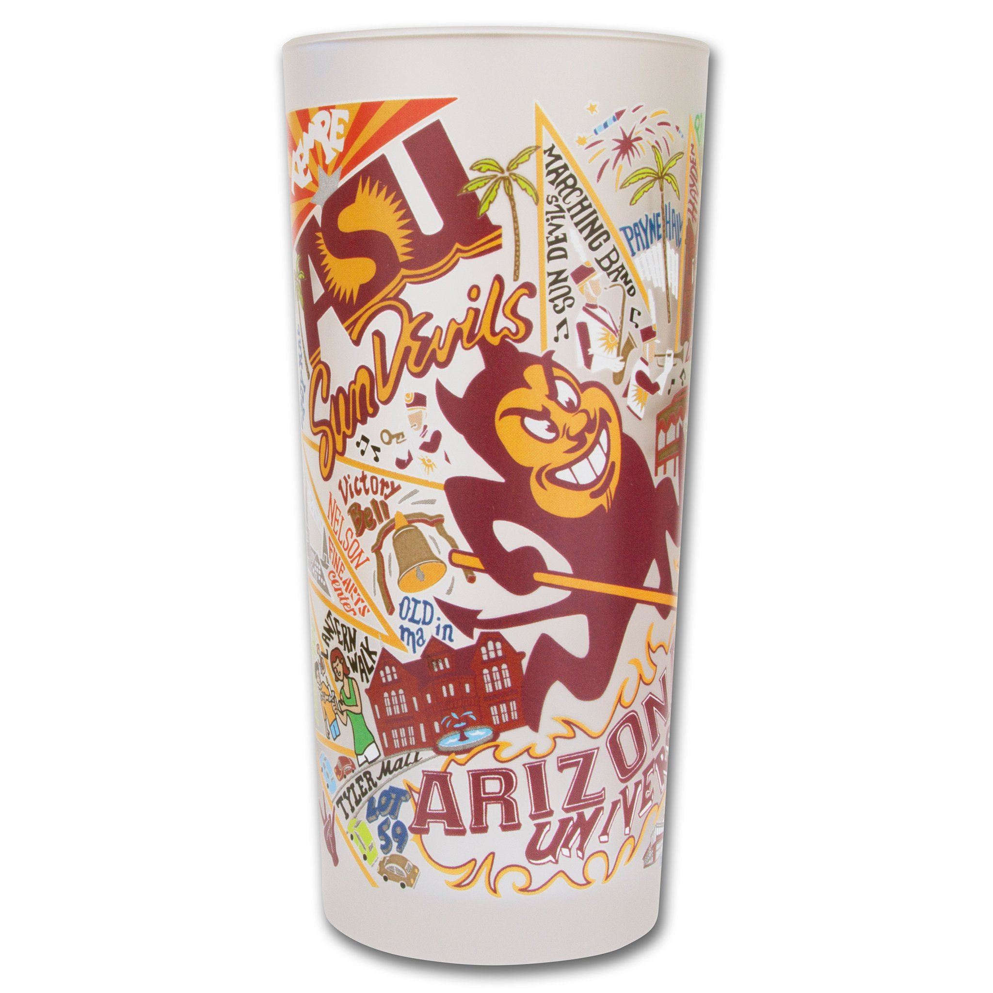 Arizona State University Drinking Glass | Collegiate Collection by