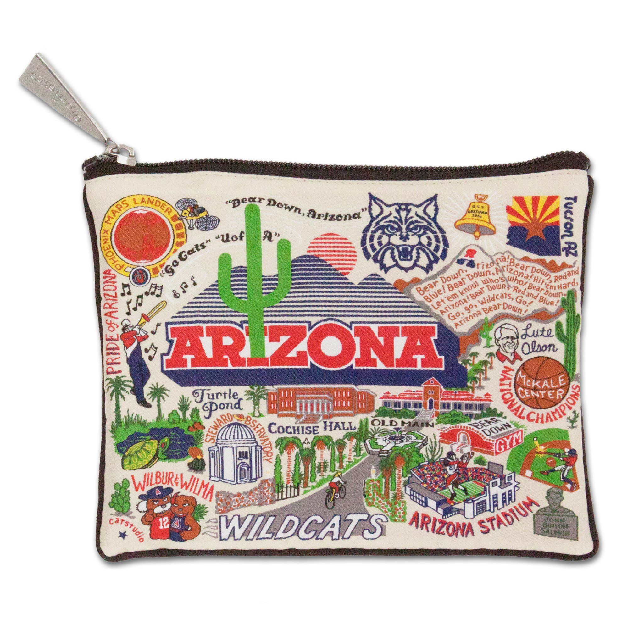 Cuce Arizona Cardinals Cosmetic Bag Black