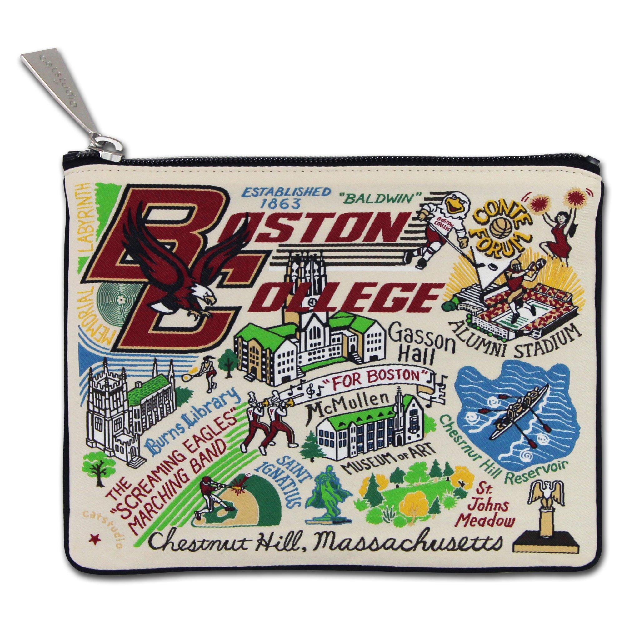 Boston College Collegiate Zip Pouch