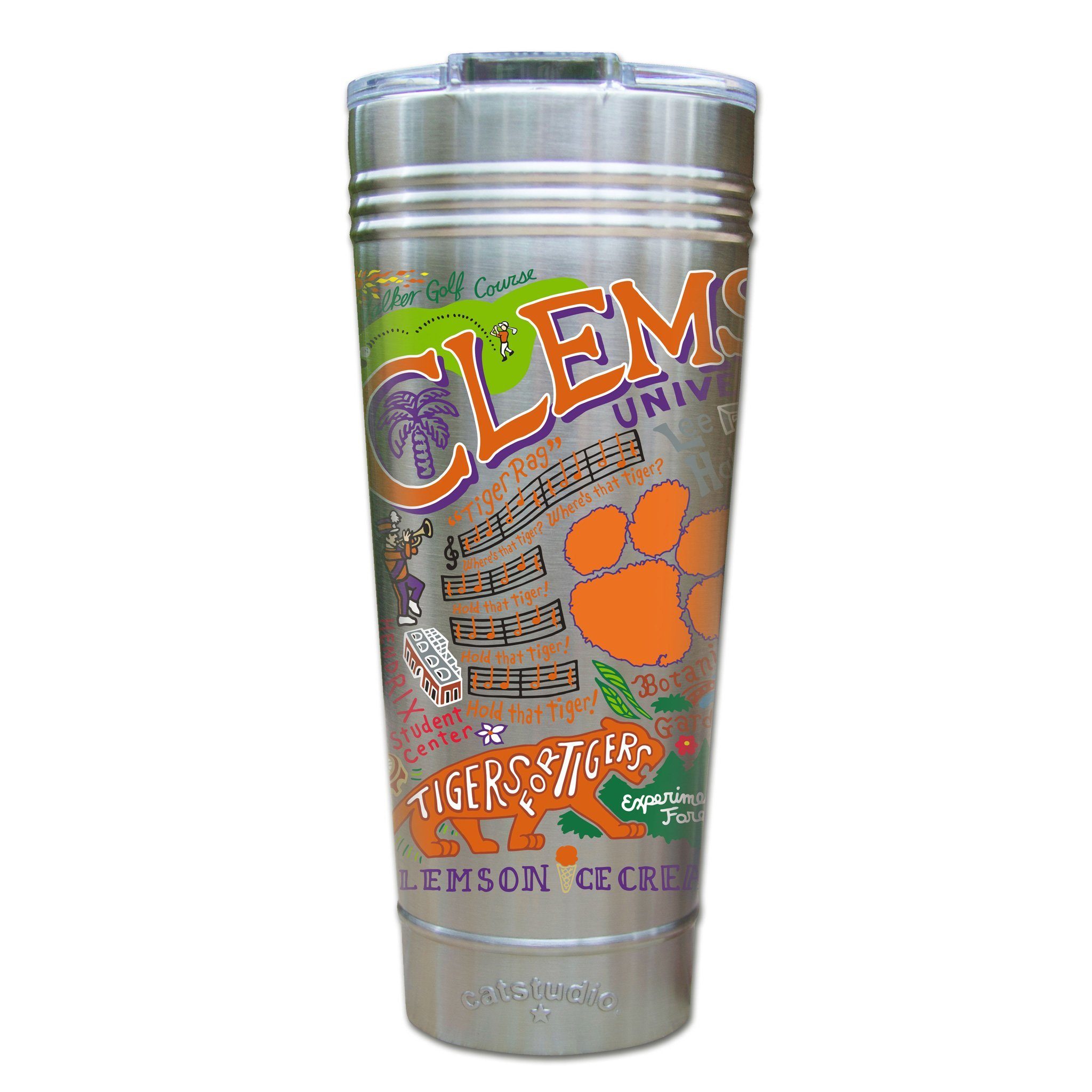 Clemson Insulated Water Bottle – clemsonframeshop