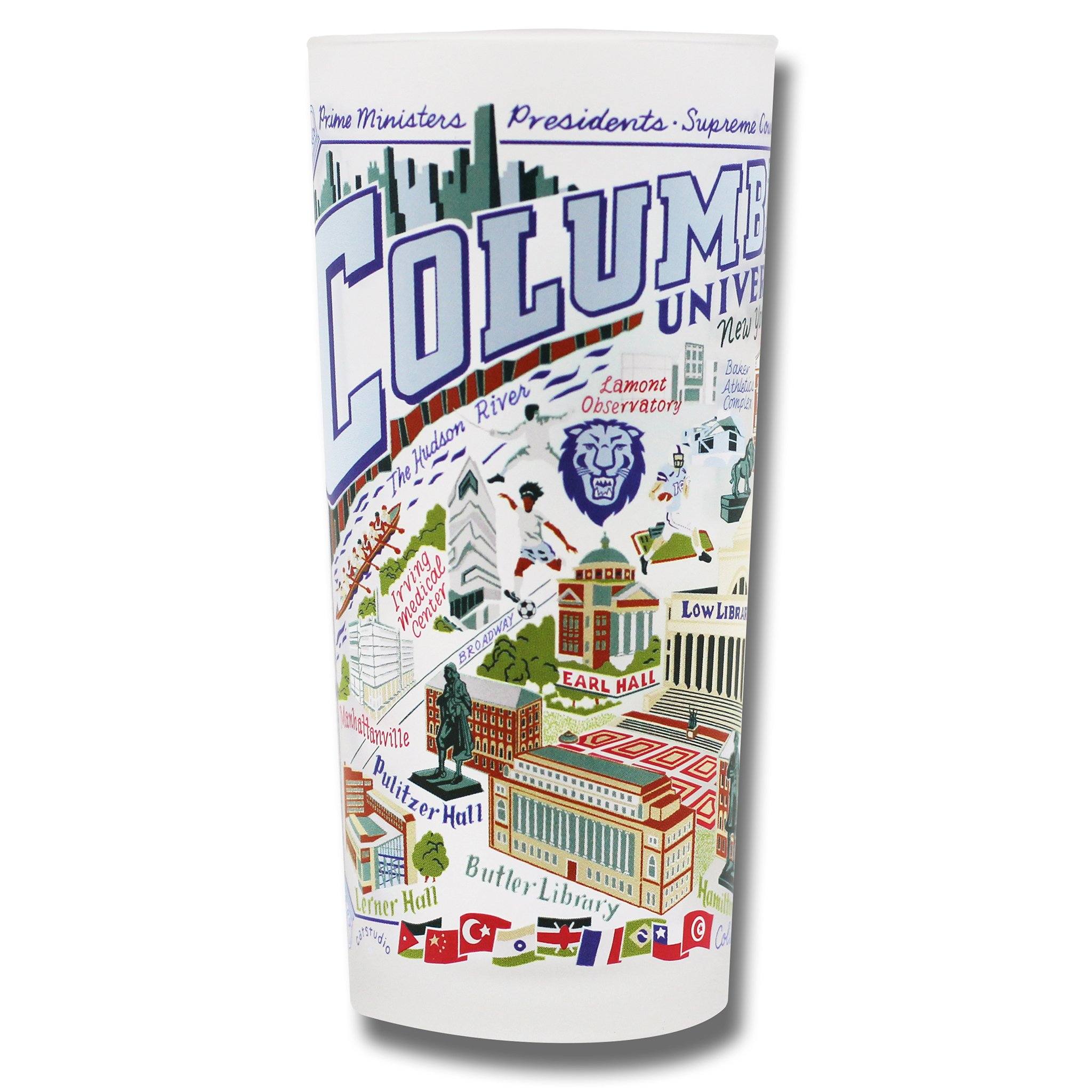 Columbia University Drinking Glass | Collegiate Collection by