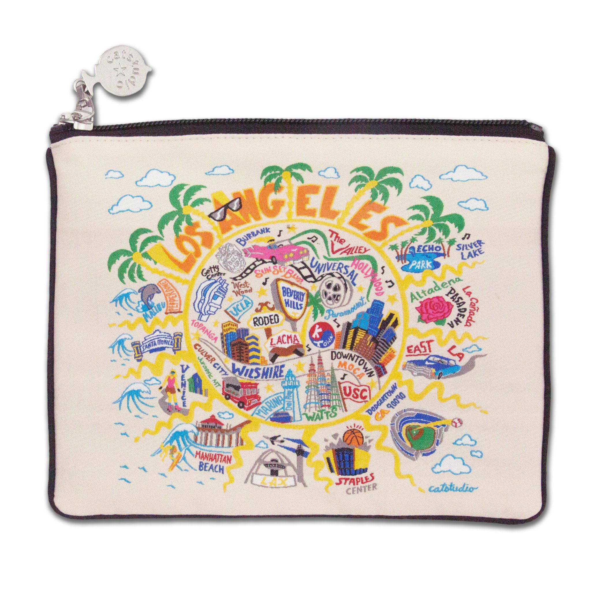 Louisiana Zip Pouch  State Collection by catstudio – catstudio