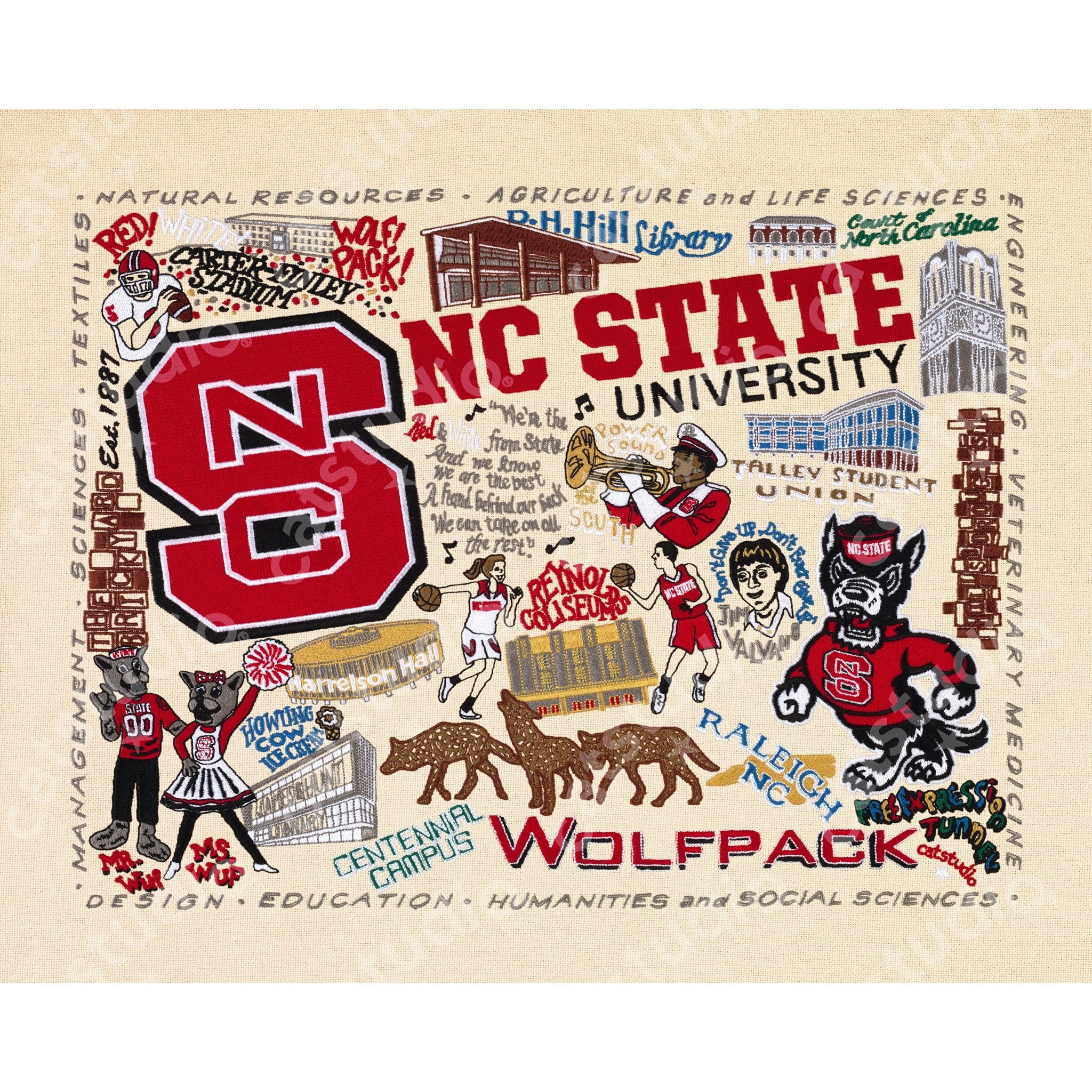 NC State Wolfpack NCAA Custom Name And Number Best Dad Ever