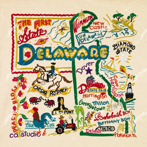 Delaware Fine Art Print - catstudio