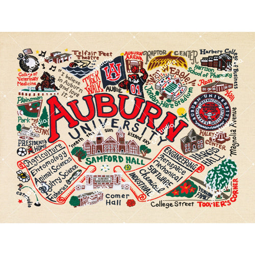 Auburn University Collegiate Fine Art Print Art Print catstudio 