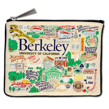 Load image into Gallery viewer, Berkeley, UC (Cal) Academic Collegiate Zip Pouch Pouch catstudio 
