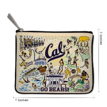 Load image into Gallery viewer, Berkeley, UC (Cal) Athletic Collegiate Zip Pouch Pouch catstudio 
