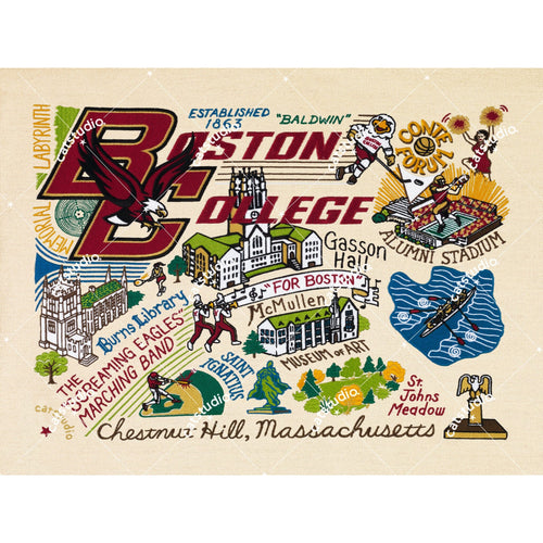 Boston College Collegiate Fine Art Print Art Print catstudio 