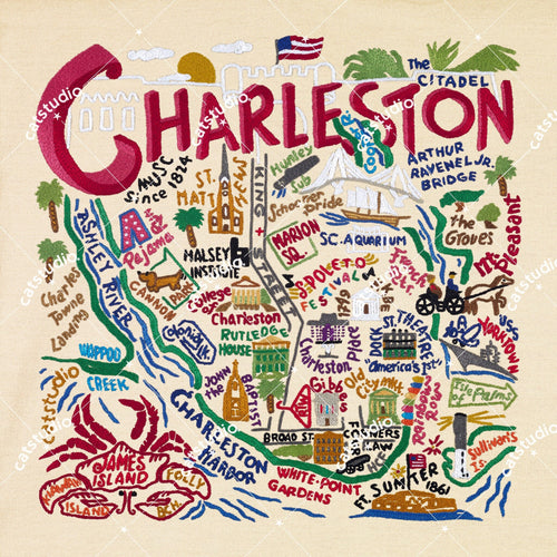 Charleston Fine Art Print Art Print catstudio 