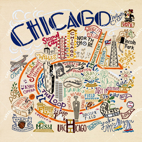 Chicago Fine Art Print Art Print catstudio 