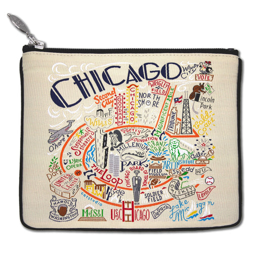 Chicago Zip Pouch - Natural Pouch catstudio 