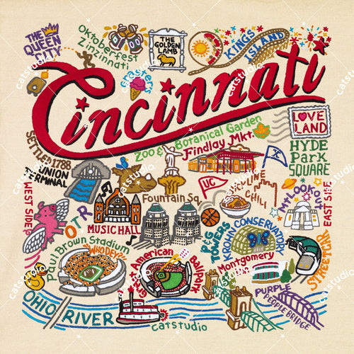 Cincinnati Fine Art Print Art Print catstudio 