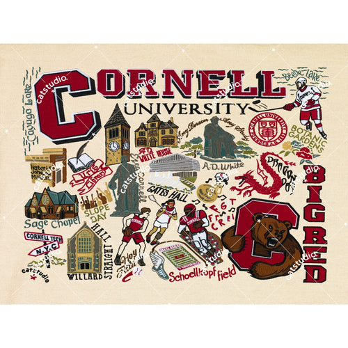 Cornell University Collegiate Fine Art Print Art Print catstudio 