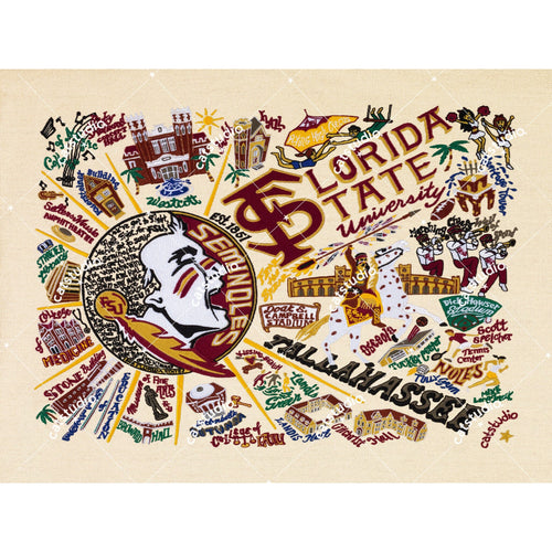 Florida State University Collegiate Fine Art Print Art Print catstudio 