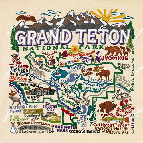 Grand Teton Fine Art Print Art Print catstudio 