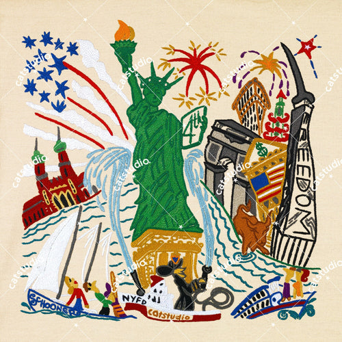 Lady Liberty Fine Art Print Art Print catstudio 