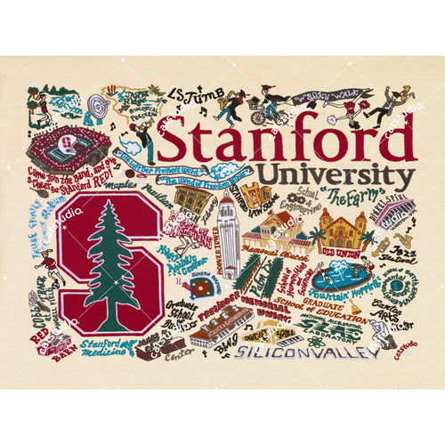 Stanford University Collegiate Fine Art Print Art Print catstudio 