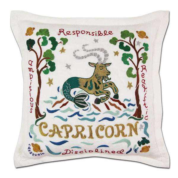 Catstudio Cancer Astrology Hand Embroidered store Pillow