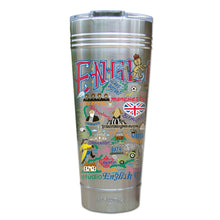 Load image into Gallery viewer, England Thermal Tumbler (Set of 4) - PREORDER Thermal Tumbler catstudio
