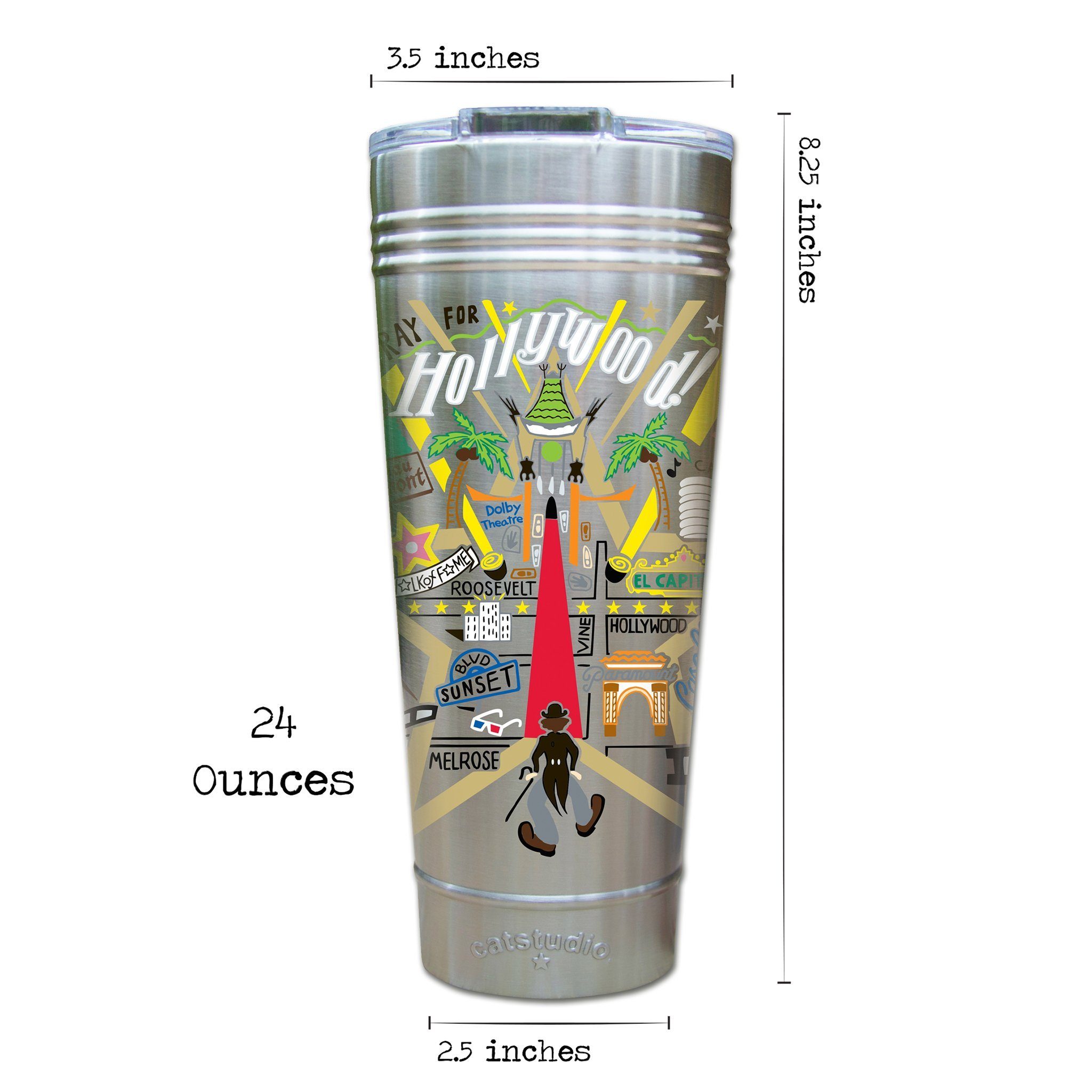 Hollywood Thermal Tumbler  California Collection by catstudio