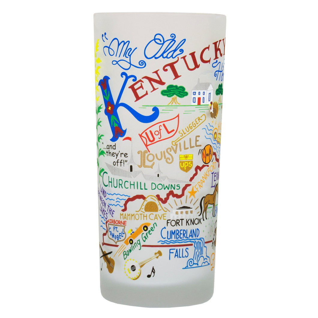 Kentucky Drinking Glass - catstudio 