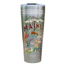 Load image into Gallery viewer, Maine Thermal Tumbler (Set of 4) - PREORDER Thermal Tumbler catstudio
