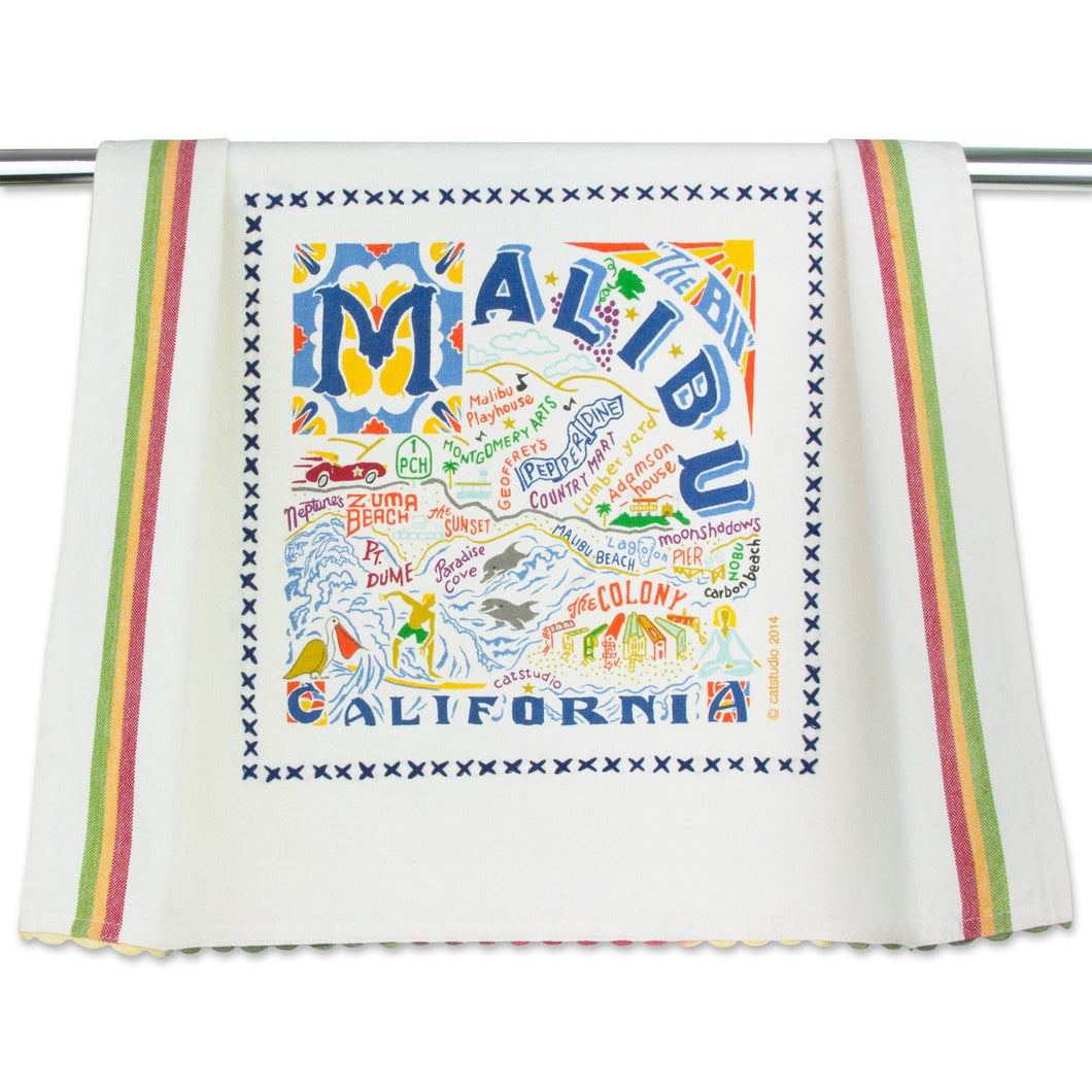 Malibu Dish Towel - catstudio 