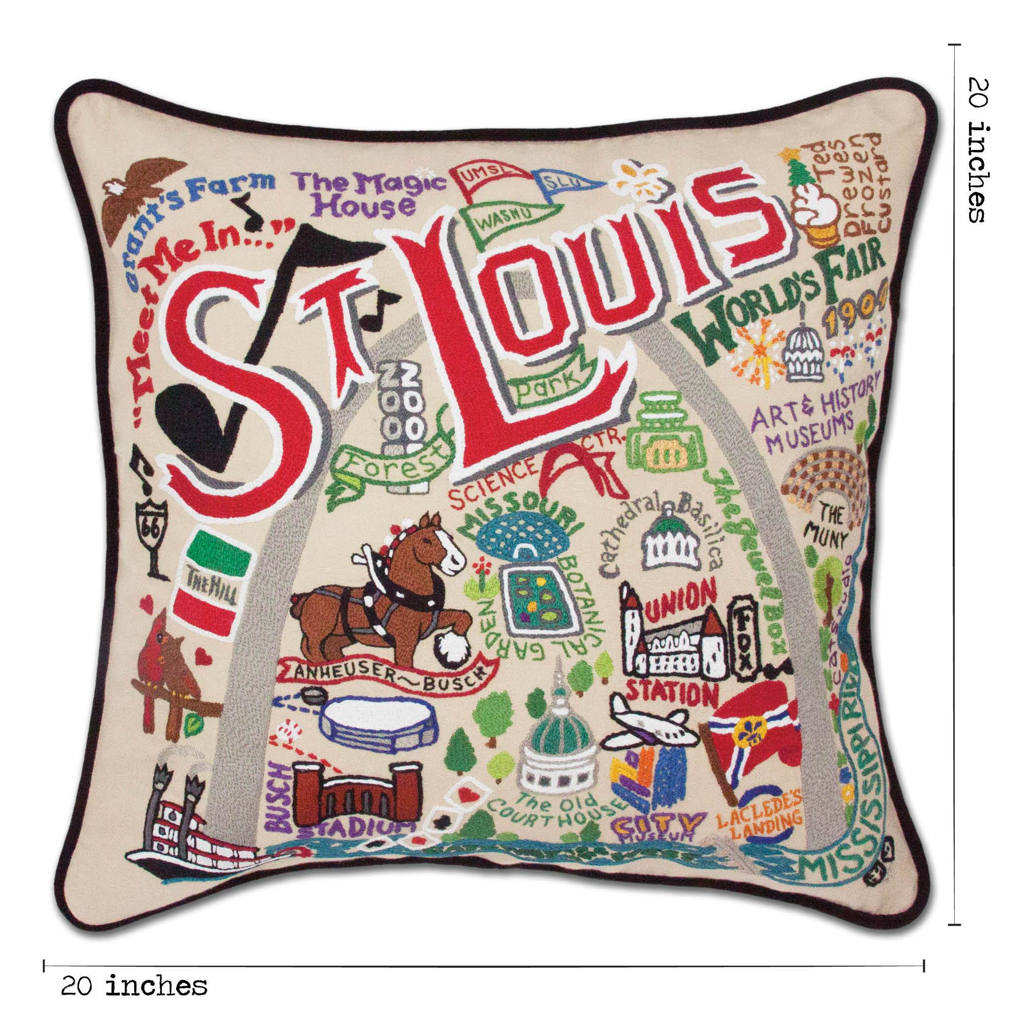 Missouri newest Pillow- Custom Embroidery